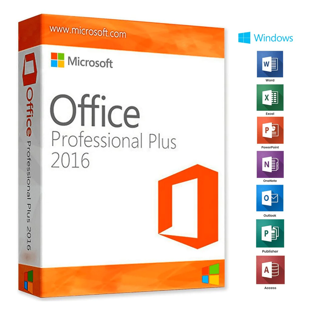 MICROSOFT OFFICE 2016 PROFESSIONAL PLUS 2016